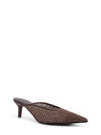 Brunello Cucinelli Sandals Brown Rose Gold Pelle - 41