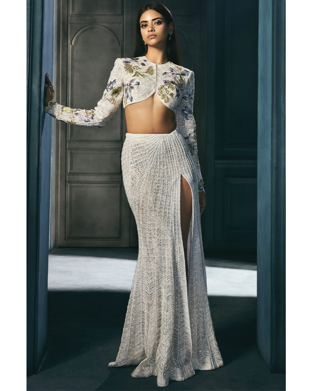 Liliane Skirt Set By KYNAH, Luxury Indian Fashion & Bridal Wear