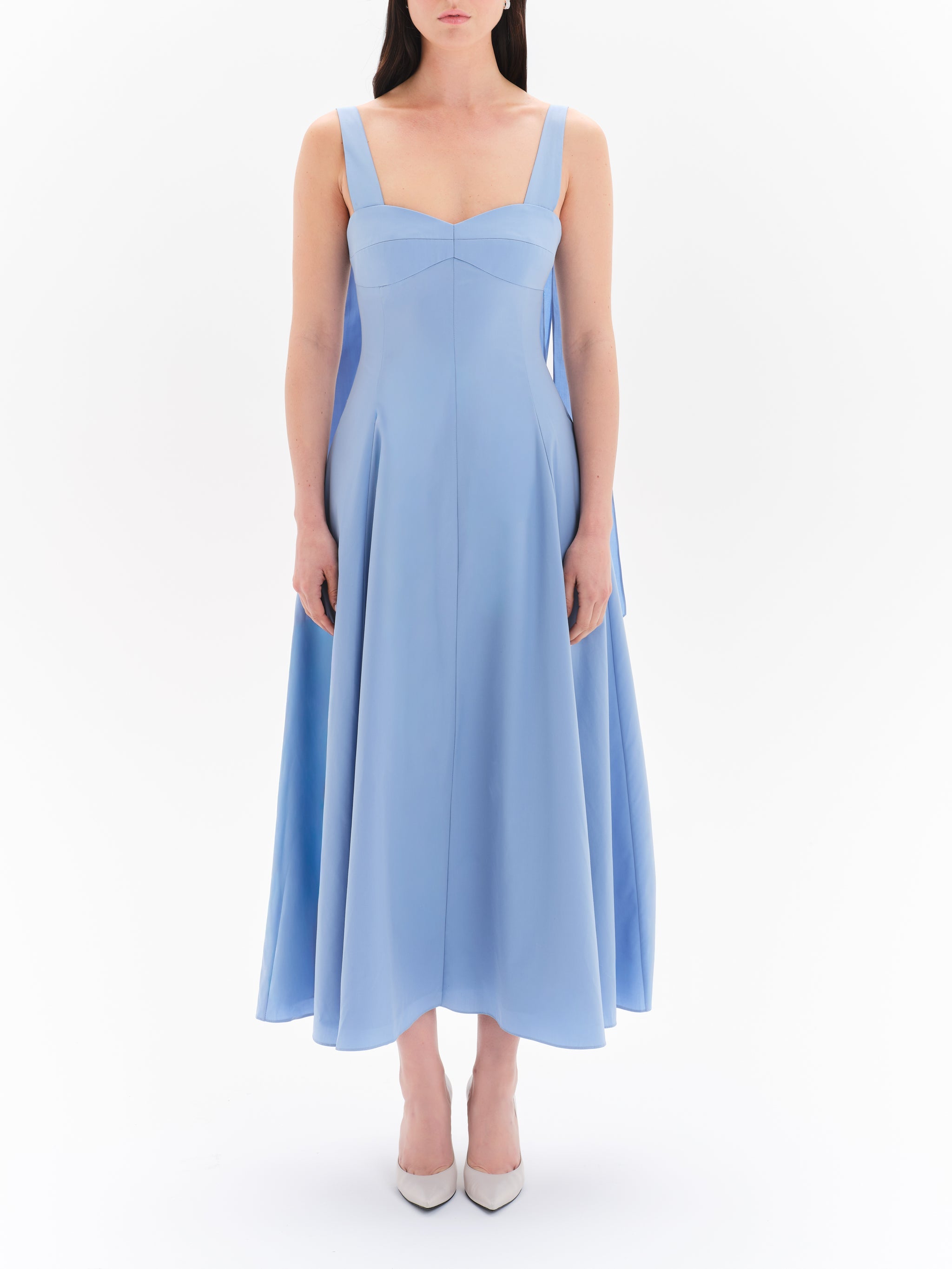 Livia Cotton Poplin Dress