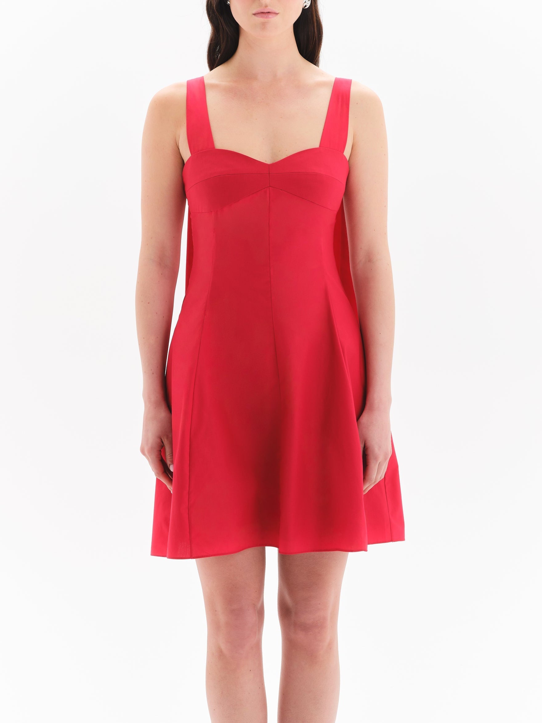 Livia Mini Cotton Poplin Dress