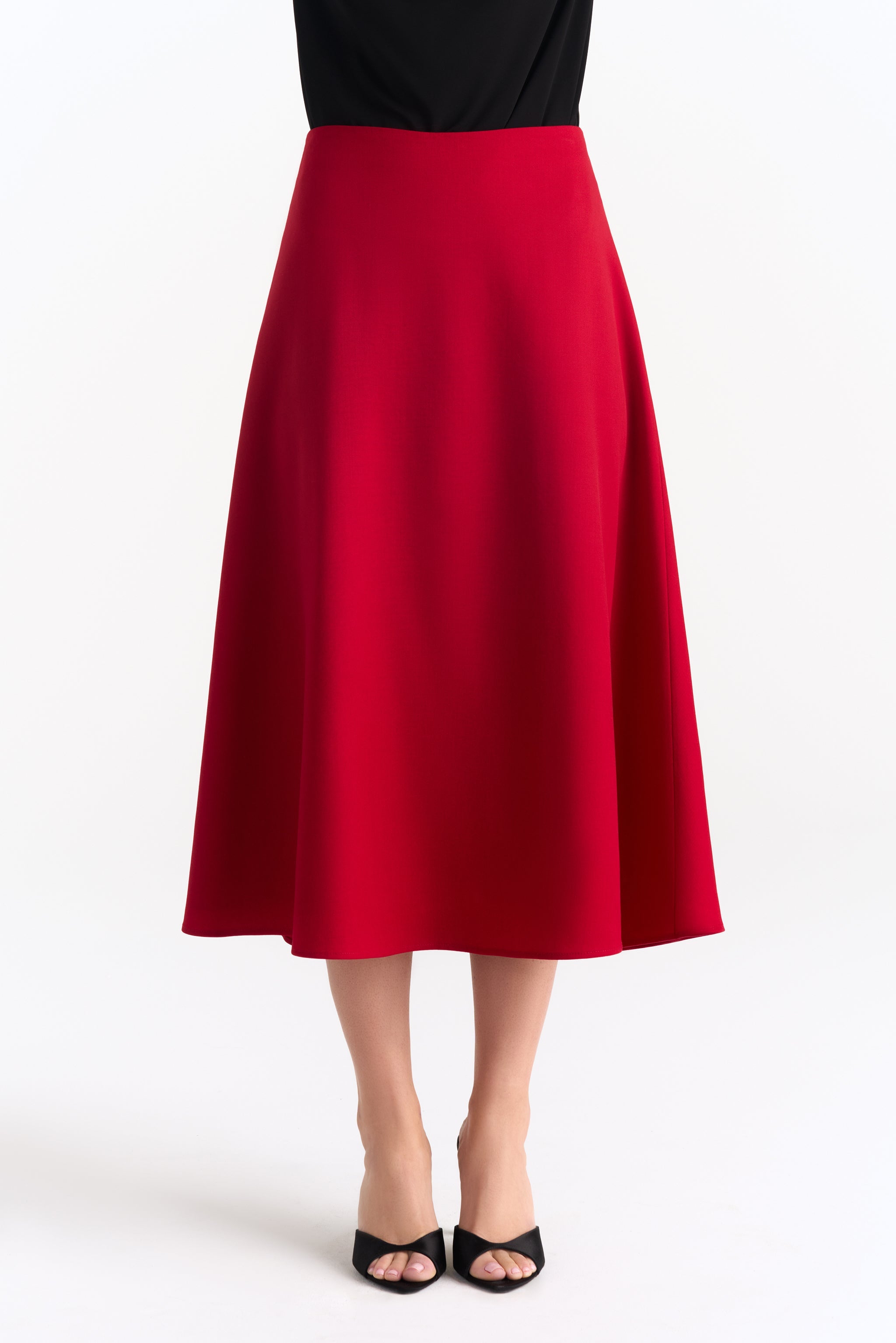 Lucia Skirt in Grandma Red