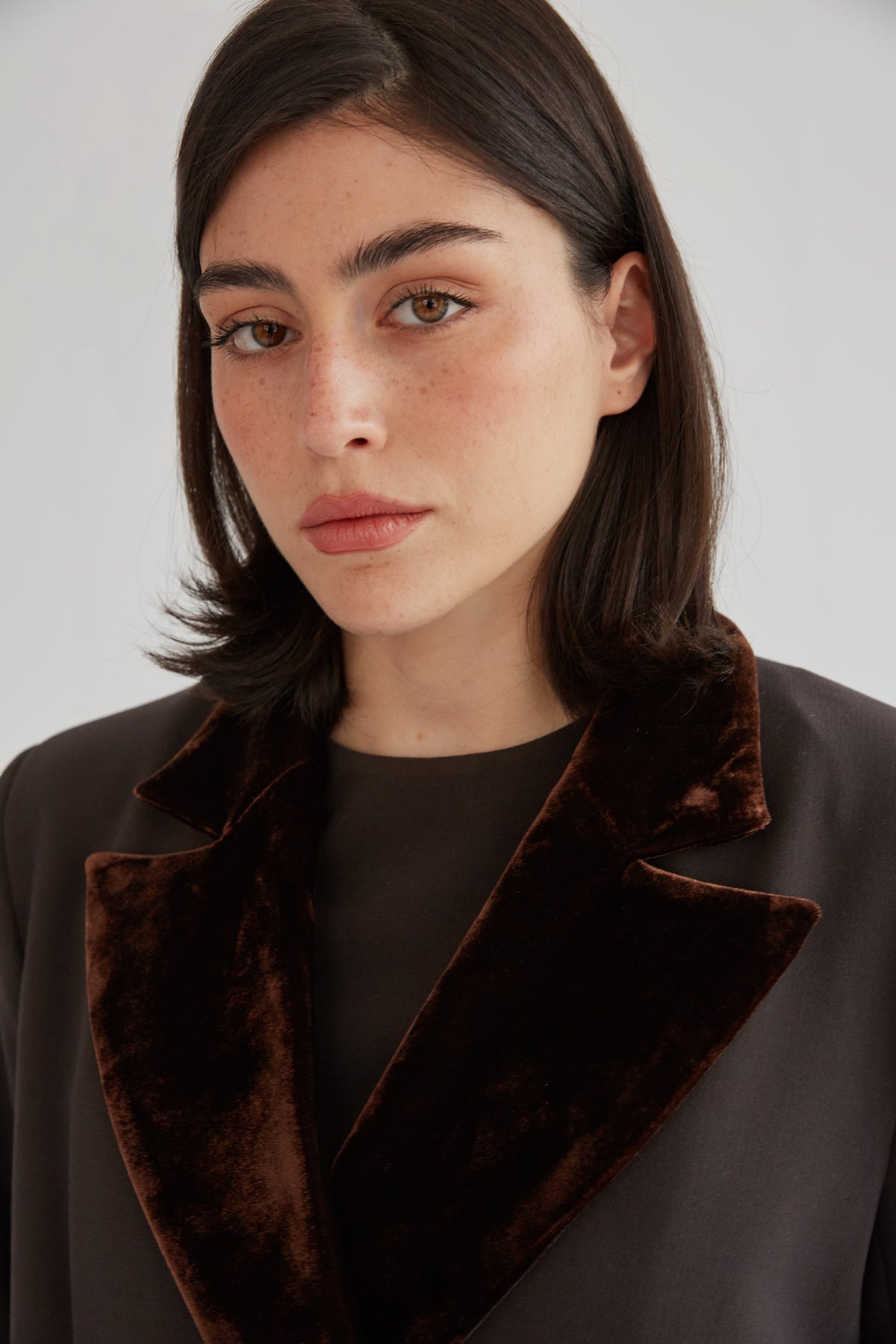 Chaqueta Virginia chocolate