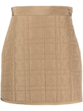 Fabiana Filippi Quilted High-Waisted Skirt — Beige