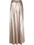 Peserico Pleat-Detailing Palazzo Trousers — Taupe