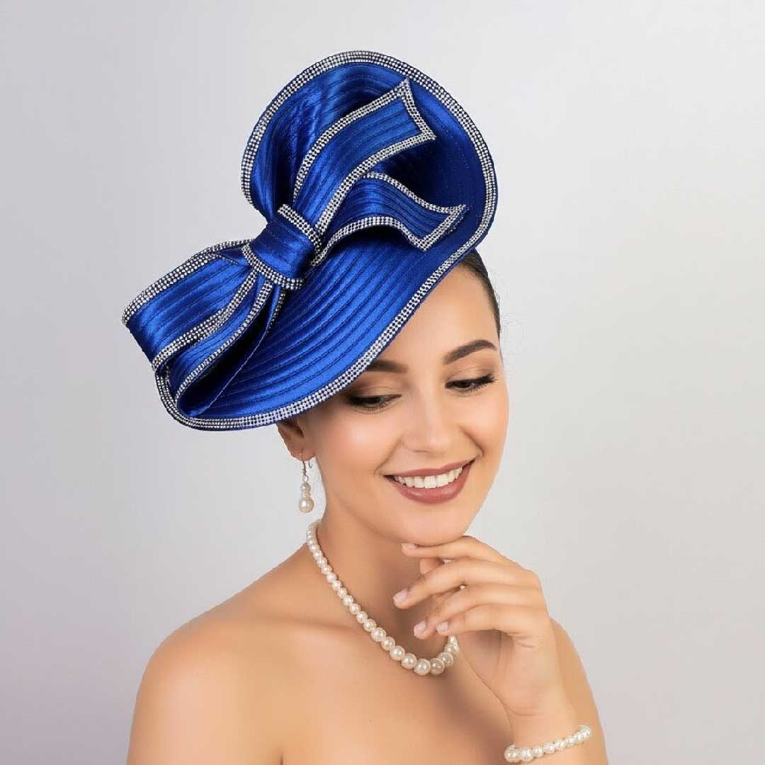 Headband Fascinator Kentucky Derby Hat With Bowknot/Sequin