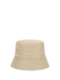 Prada 2HC1372DMI Re-Nylon Bucket Hat — Beige
