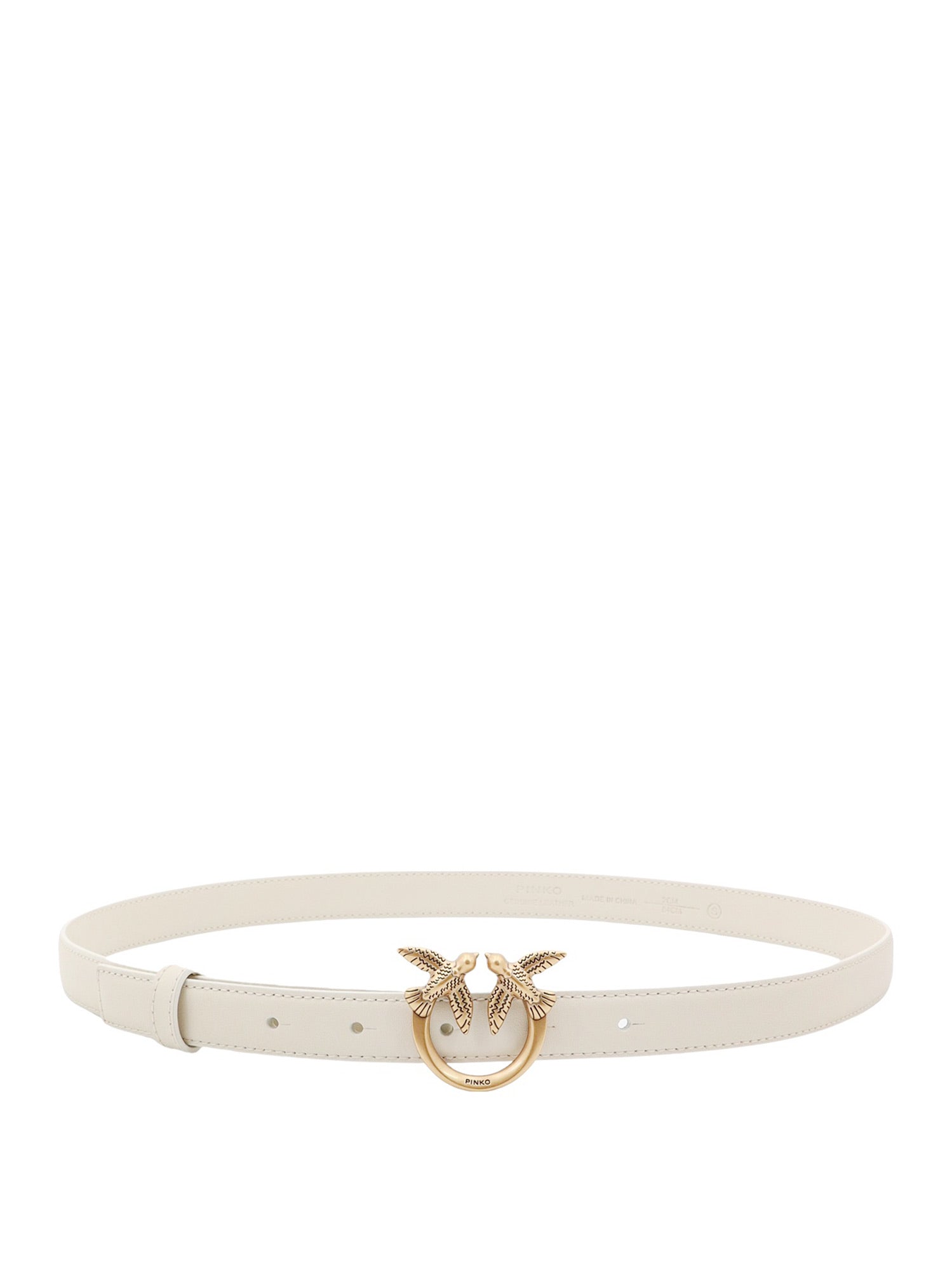 Pinko Belts White Pelle - S
