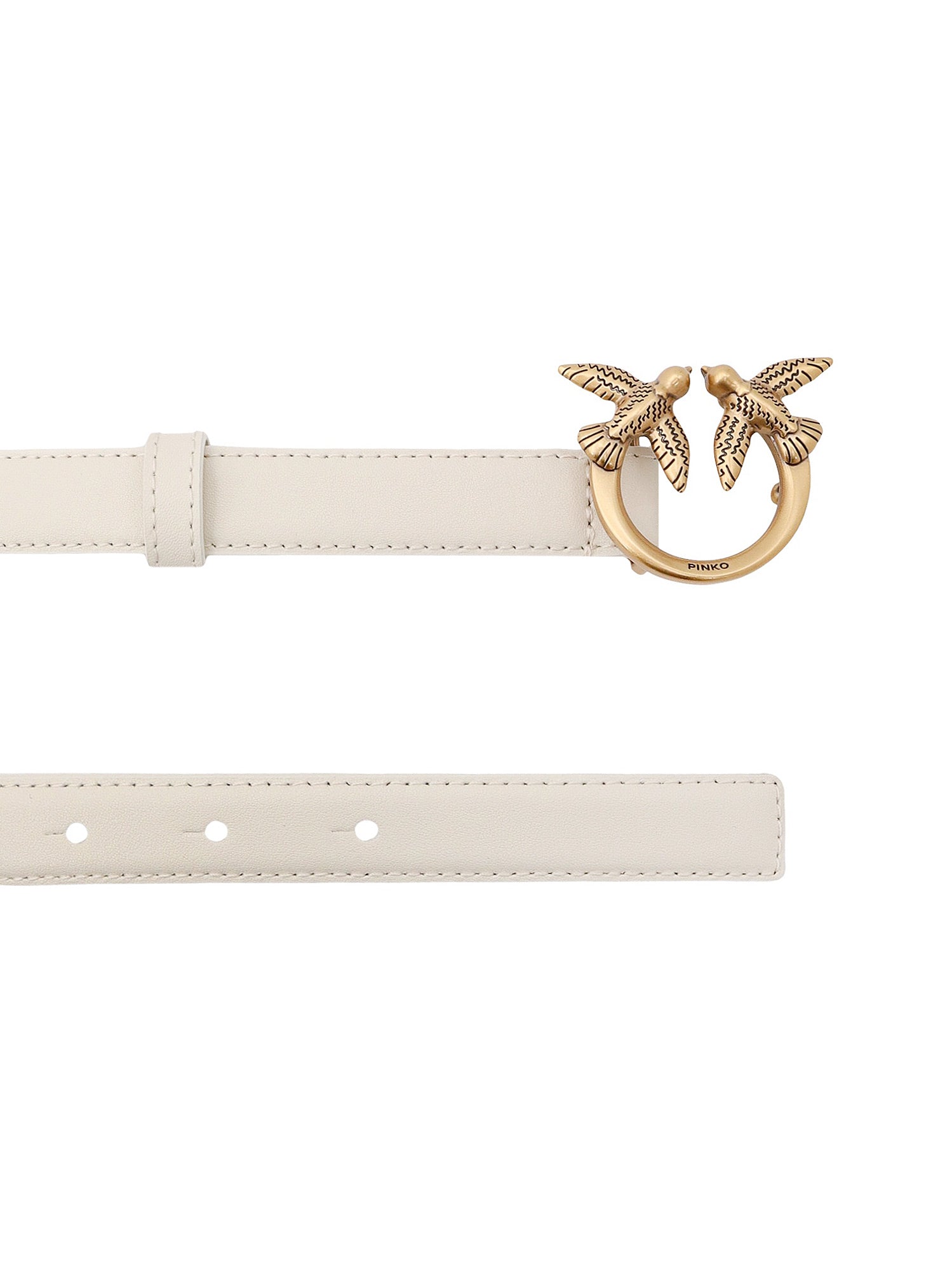 Pinko Belts White Pelle - S