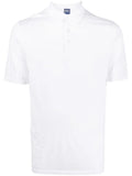 Fedeli Cotton Piqué Polo Shirt — White