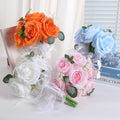 Elegant Peony Artificial Nosegay With Tulle/Pearls/Butterflies