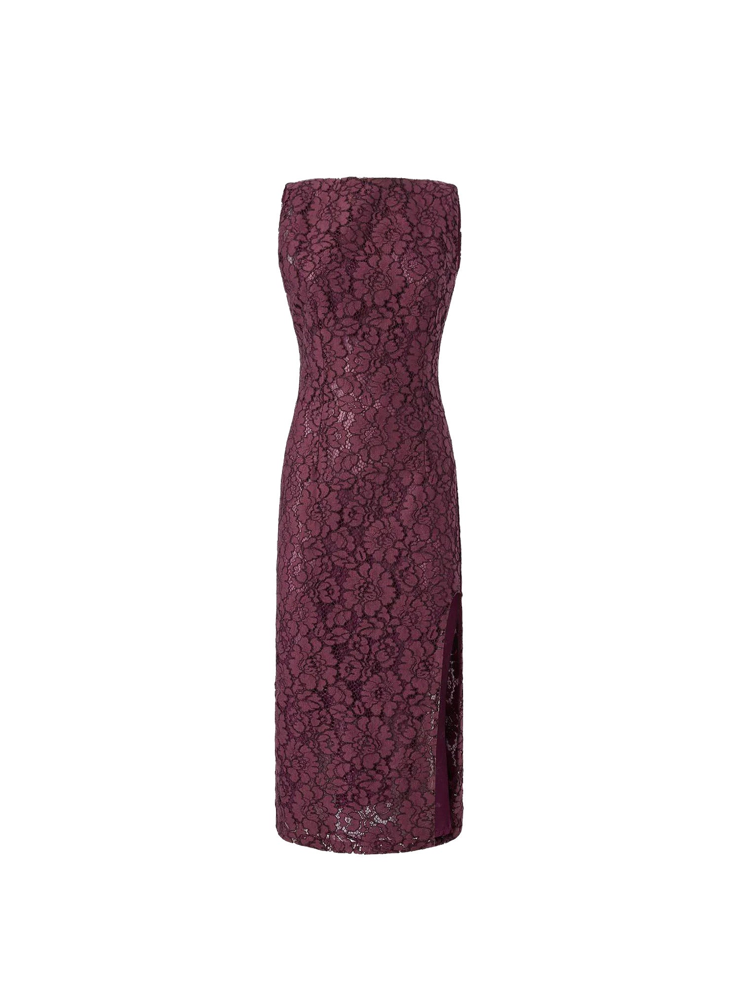 Pinko Dresses Bordeaux Cotone Nylon Viscosa - 44