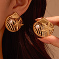 Ocean Wind Sea Star Drop Earrings
