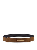 Tom Ford Belts Olivebrown Pelle - 100