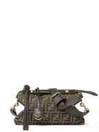Fendi Bags T Moro R Ebano Os Tessuto Jacquard Ff/pelle
