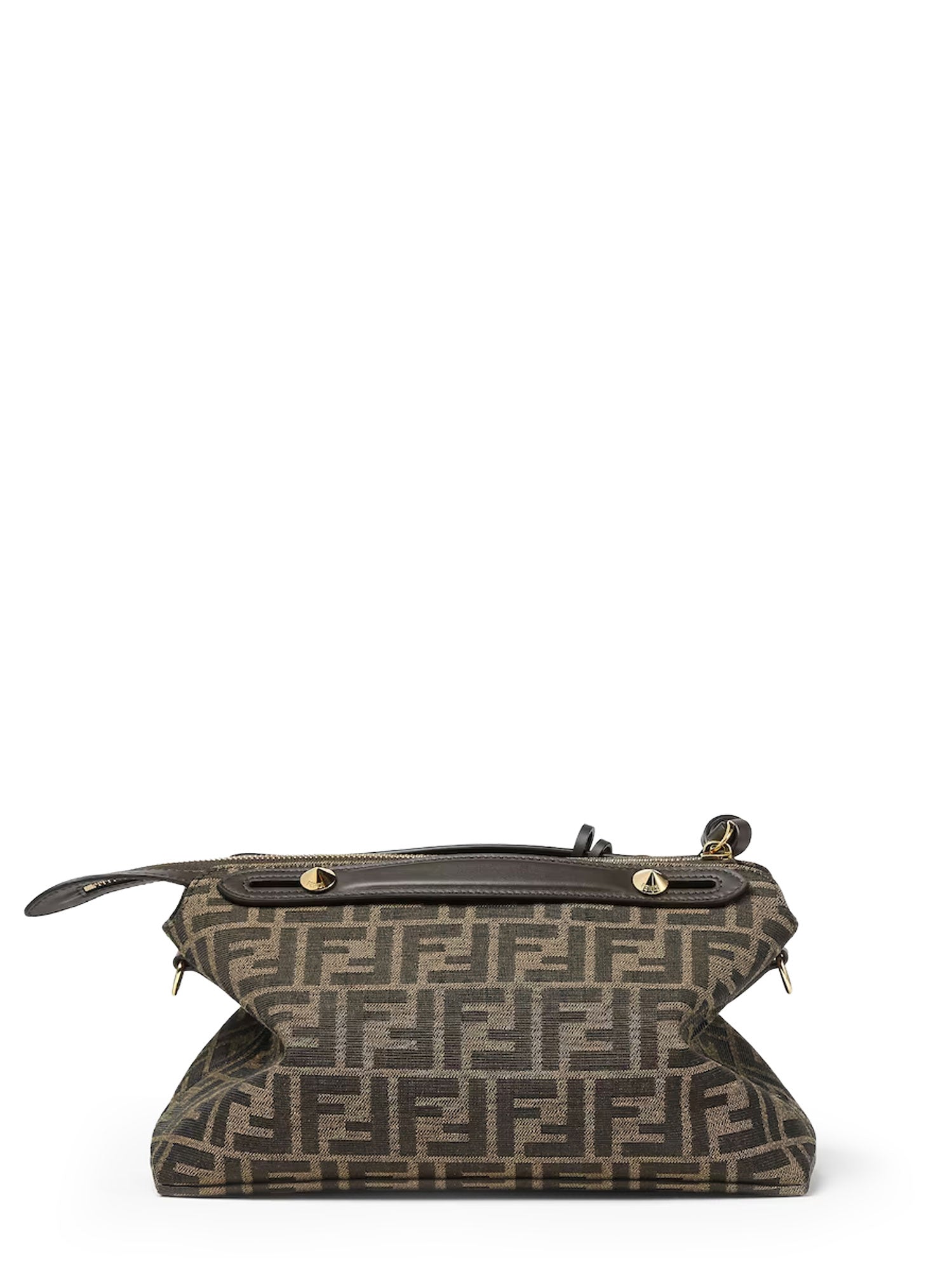 Fendi Bags T Moro R Ebano Os Tessuto Jacquard Ff/pelle