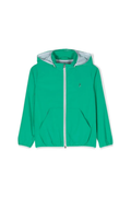 Herno Nylon Hooded Jacket — Green