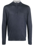 Fedeli Favonio Sweater — Charcoal