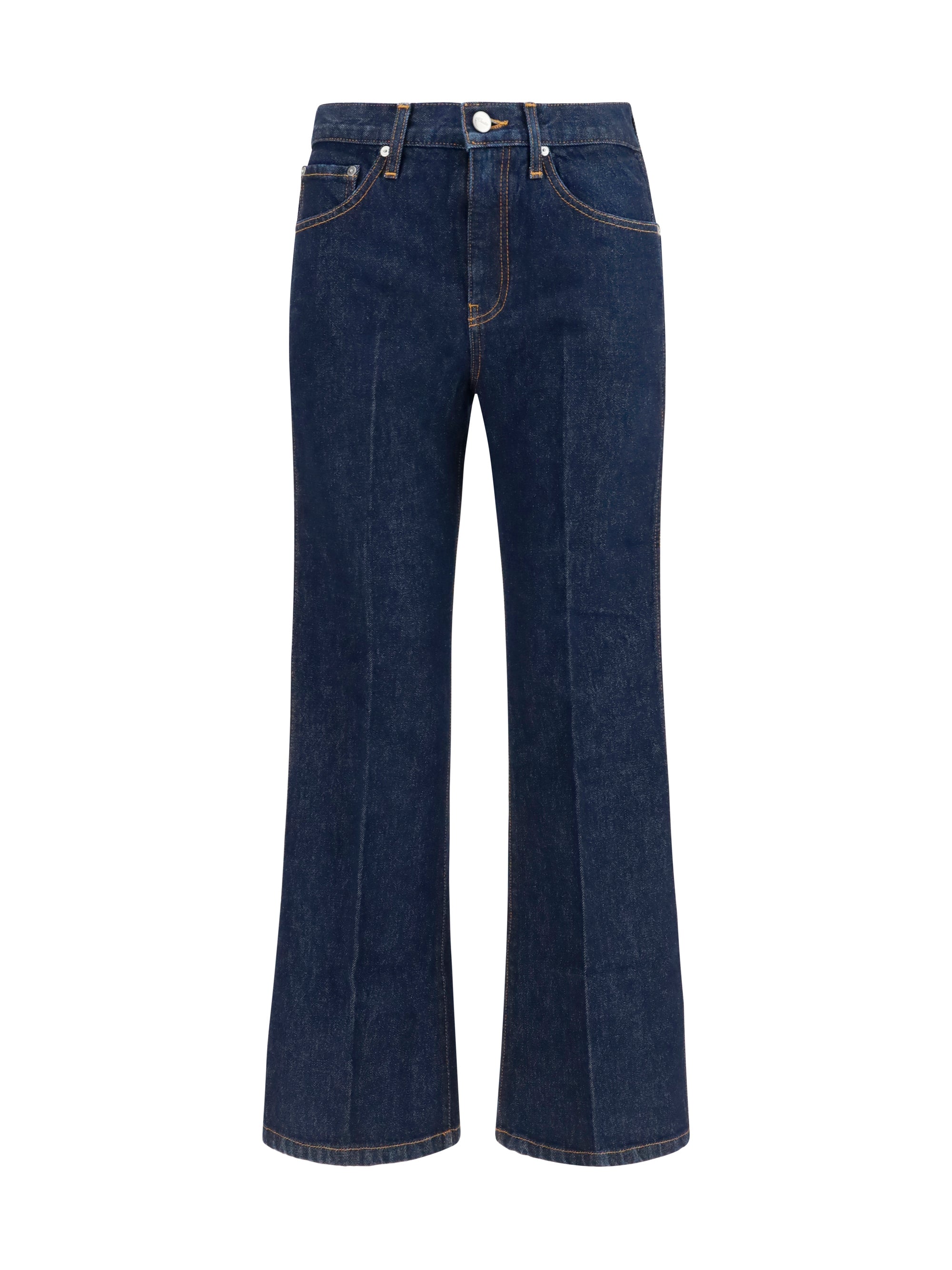 Khaite Clara Jeans — Navy