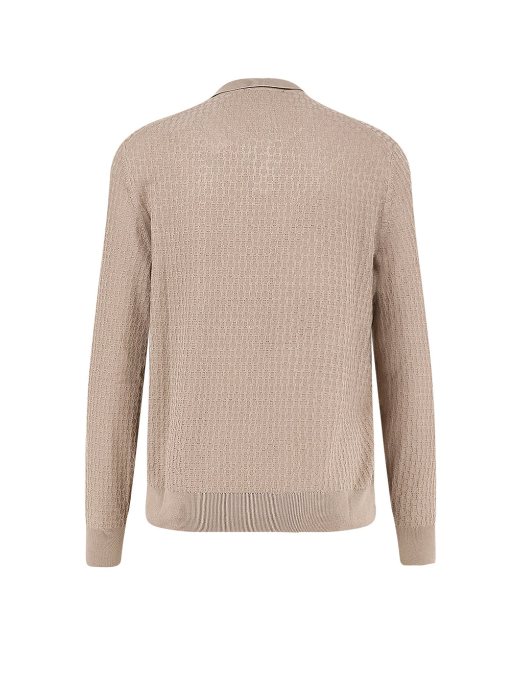 BOSS Sweaters Beige Seta