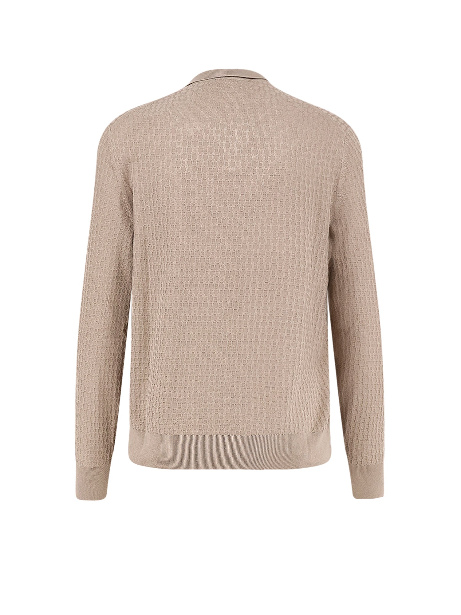 BOSS Sweaters Beige Seta