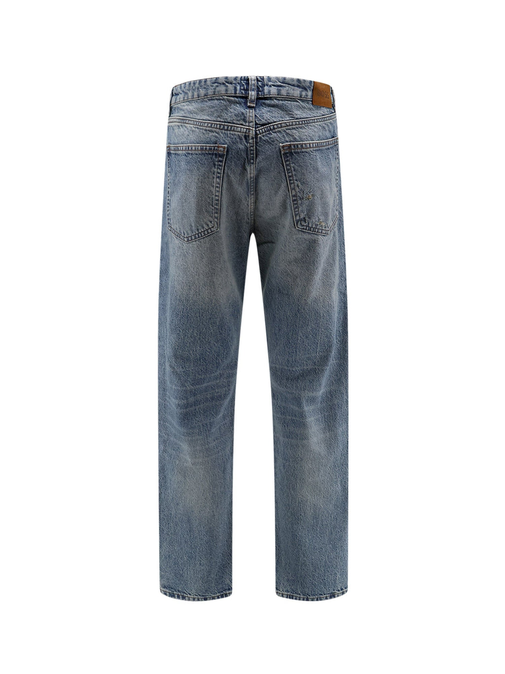 BOSS Jeans Turquoise Cotone