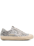 Golden Goose V-Star Sneaker — Silver