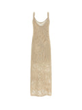 Brunello Cucinelli Dresses Beige Lino Cotone - M