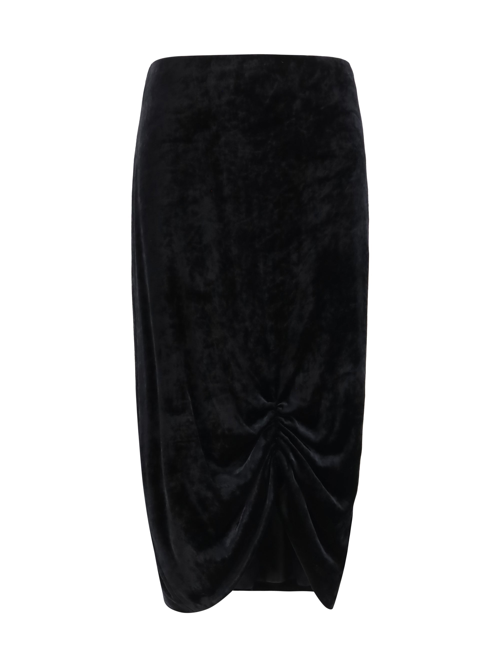 Valentino Velvet Skirt — Black