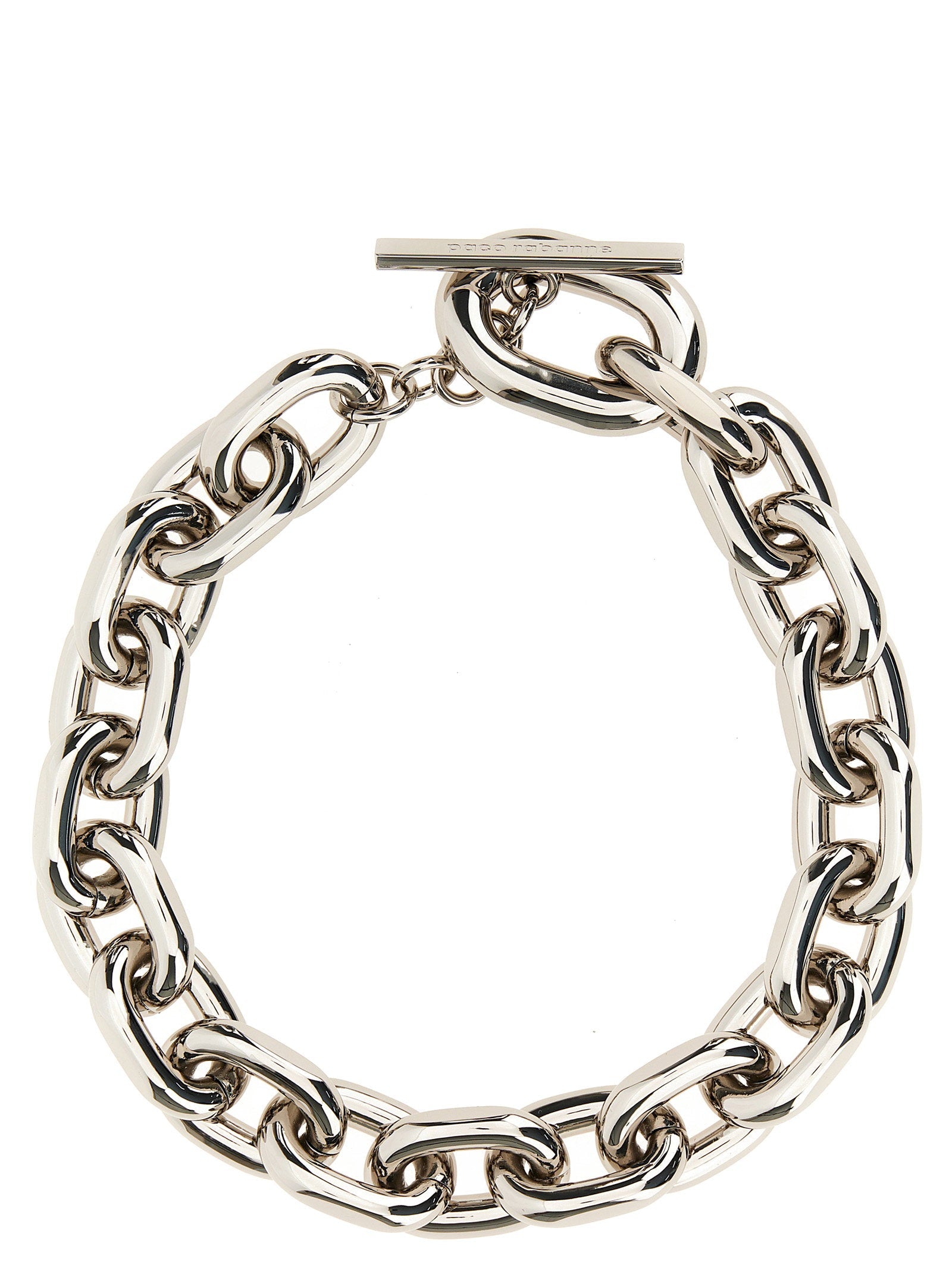 Paco Rabanne XL Link Necklace — Silver