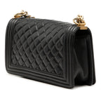 Medium Quilted Lambskin Boy Flap