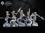 Yumi/Yari Naga Regiment, Lost Kingdom Miniatures