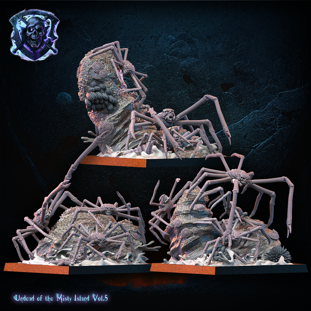 Skull Crab Swarms, Lost Kingdom Miniatures