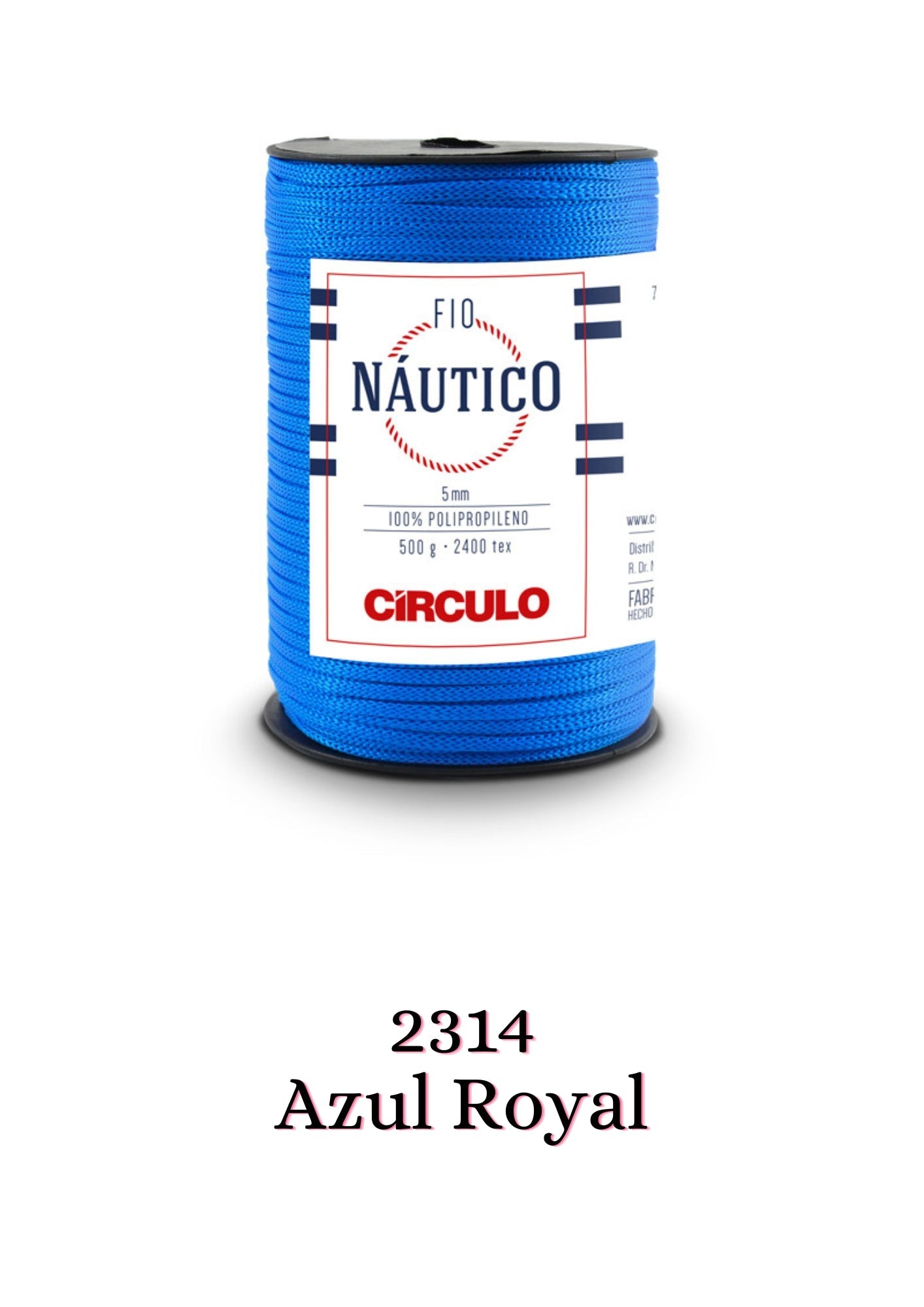 FIO NAUTICO 5mm CIRCULO 500 grs.
