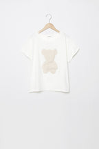 CAMISETA  OSO CROCHET