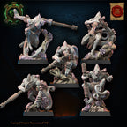 Kuaxotl Unit with blowpipes, Lost Kingdom Miniatures