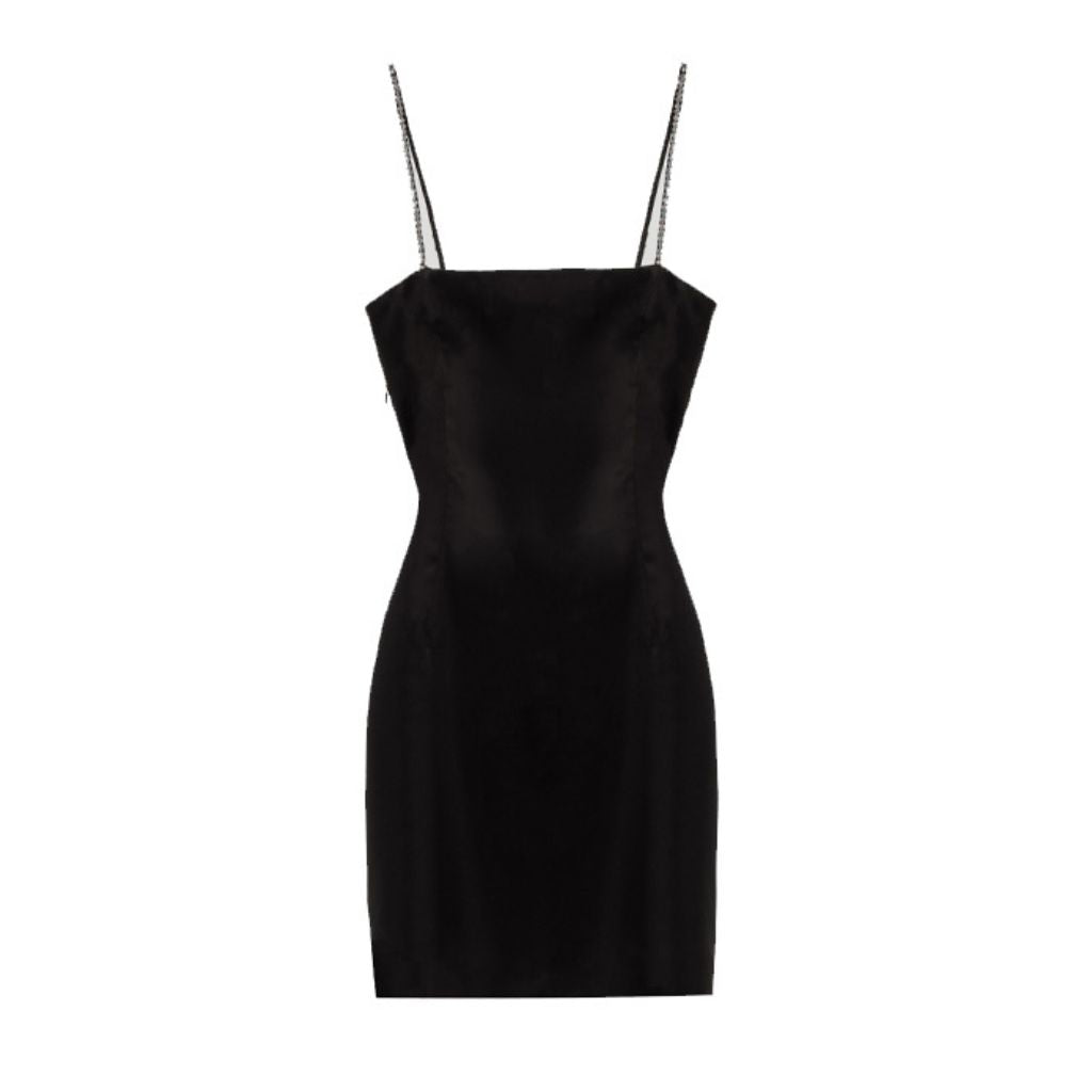 Mini Dress With Jewelry Straps