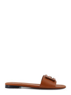Fendi Sandals Leather Brown Pelle