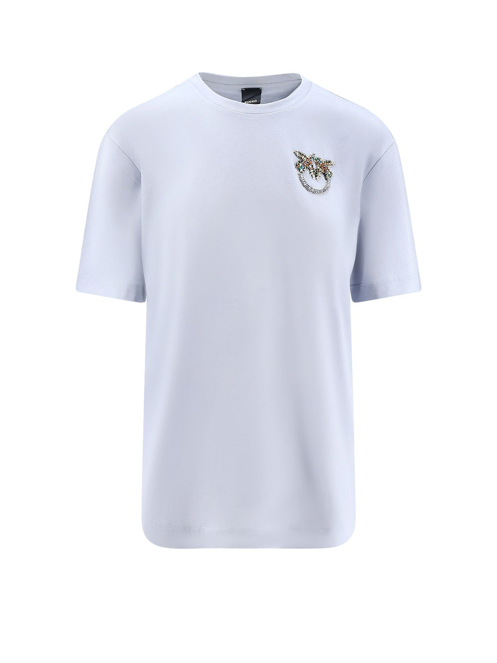 Pinko T-shirts and Polos Clear Blue Cotone - XS