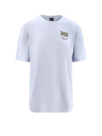 Pinko T-shirts and Polos Clear Blue Cotone - XS