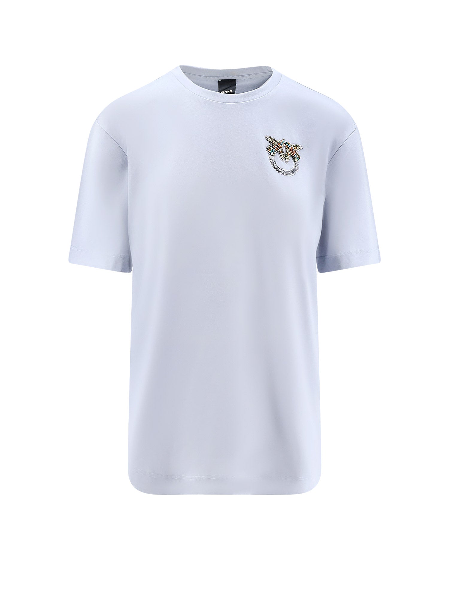 Pinko T-shirts and Polos Clear Blue Cotone - XS