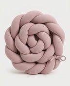 Trenza protectora cuna rosa 180cm para mayor seguridad y estilo