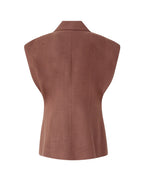 Pinko Clothing Brown Viscosa Poliestere Elastan - 38
