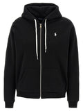 Polo Ralph Lauren Embroidered Logo Hoodie — Black