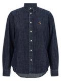 Polo Ralph Lauren Cotton Denim Shirt — Navy