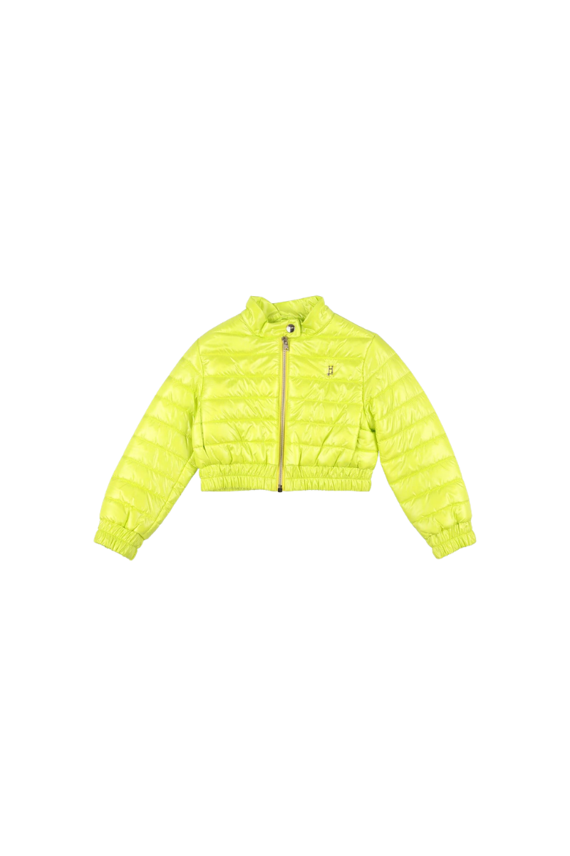 Herno Quilted Nylon Down Jacket — Yellow