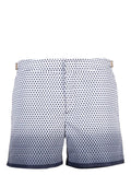 Orlebar Brown Floral-Print Ombré Swim Shorts — White
