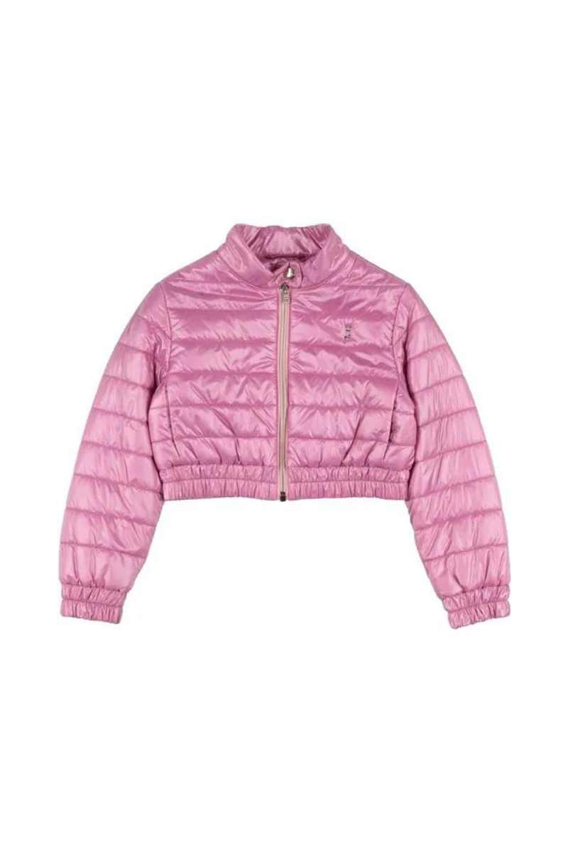 Herno Quilted Nylon Down Jacket — Pink