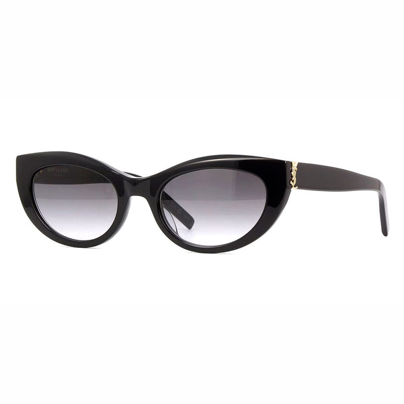 Saint Laurent Cat-Eye Acetate Sunglasses — Black