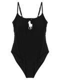 Polo Ralph Lauren Kennedy One-Piece Swimsuit — Black