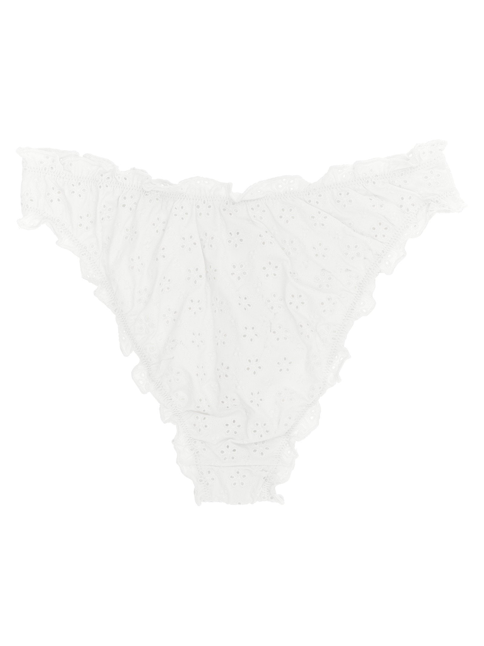 Polo Ralph Lauren Sangallo Lace Bikini Briefs — White
